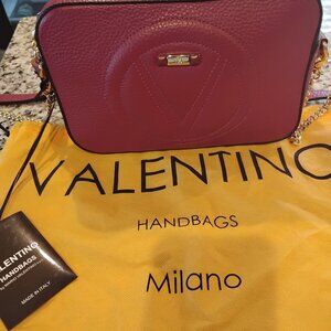Babette Valentino Leather bag in Magenta